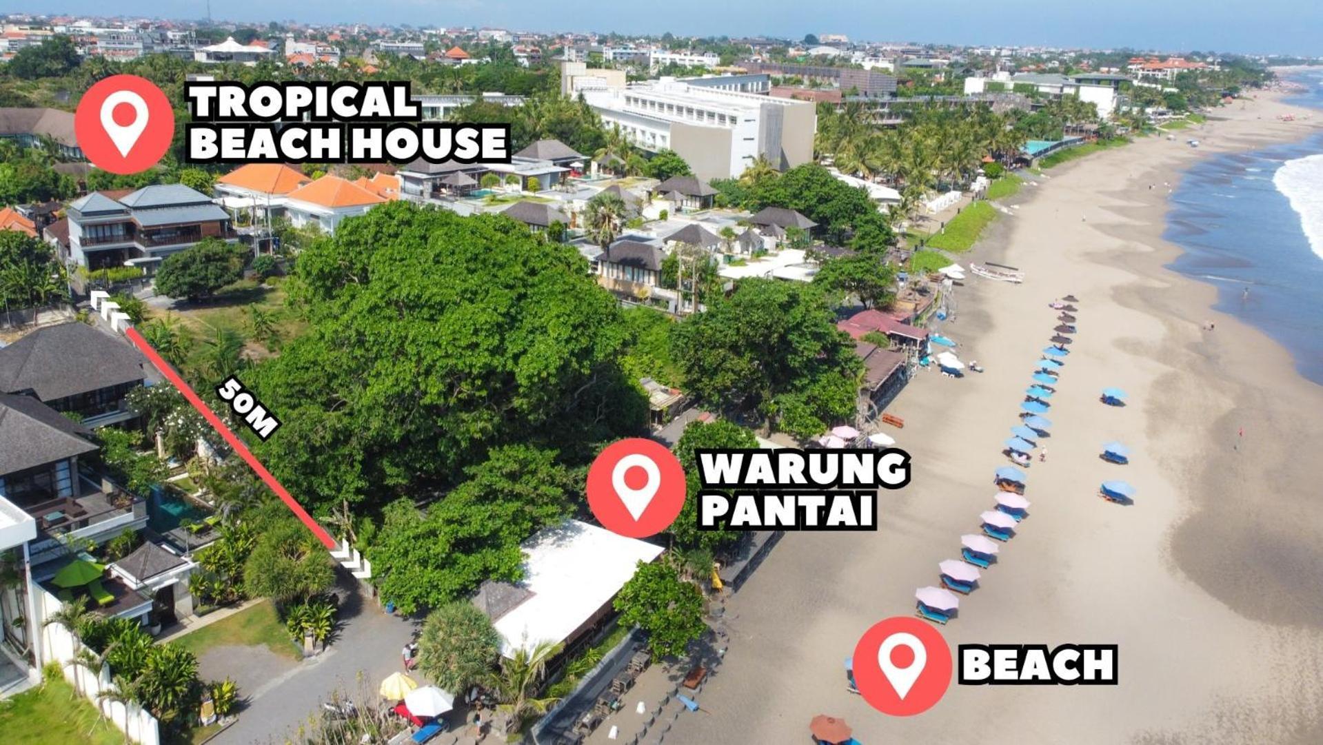 Tropical Beach House Bali Seminyak  Luaran gambar